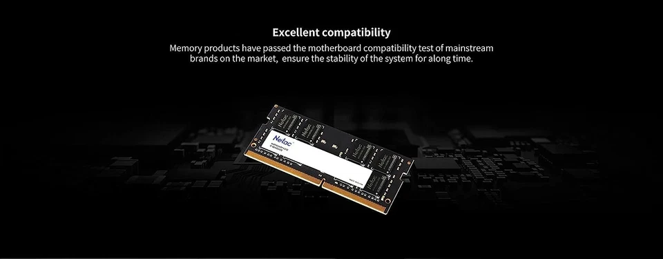 Netac Basic 16GB DDR4 2666MHz (PC4-21300) CL19 SODIMM Memory :: NTBSD4N26SP-16   - Image 2 of 4
