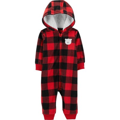 baby boy buffalo plaid outfit