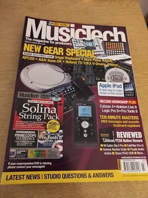 Music Tech Magazine #84, März 2010, Nord Piano, AKAI APC20 - B880