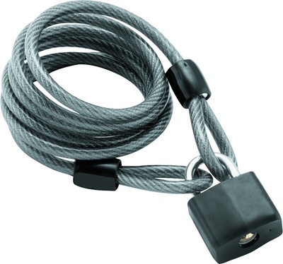 Bully Lock Cable w/ Padlock - 10mm BikeMaster 132204