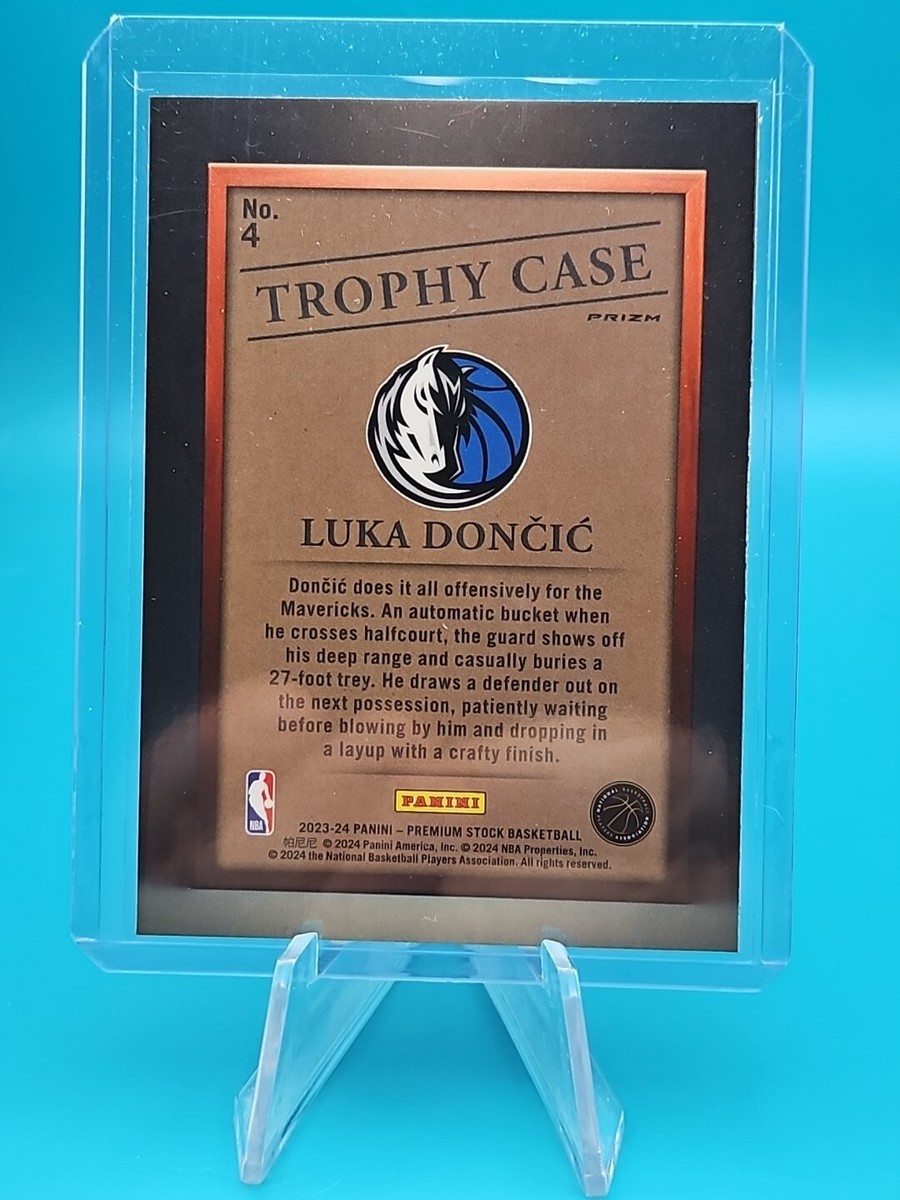 LUKA DONCIC 2023-24 Panini Hoops Premium Trophy Case #4 SCOPE