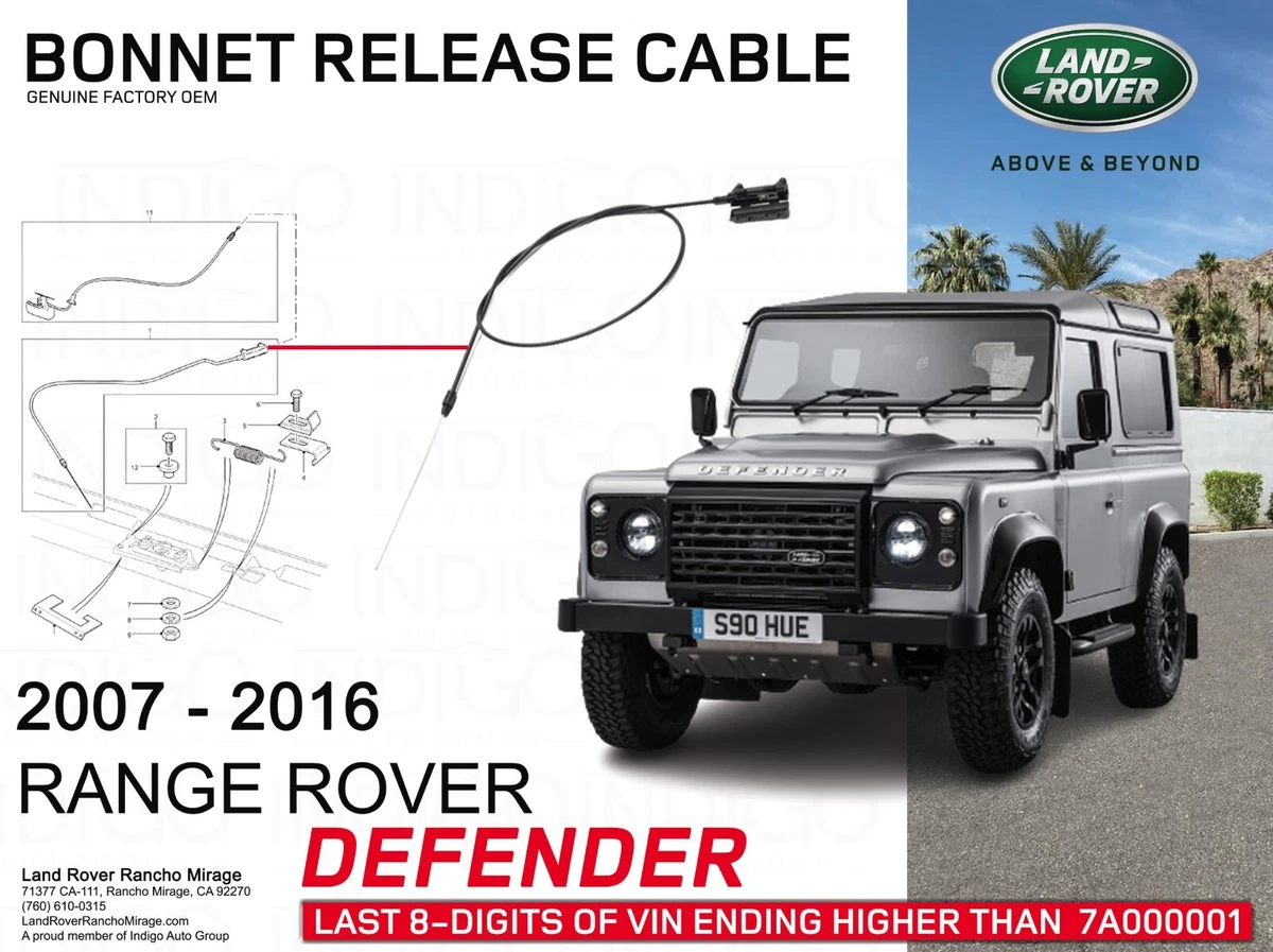 Land rover cheap puma bonnet