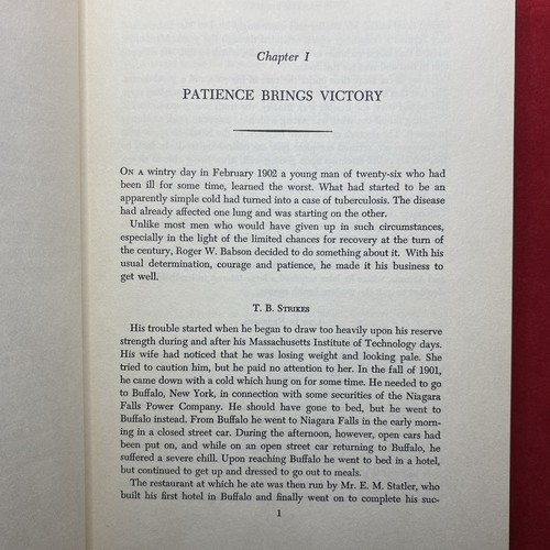 Yankee Genius Roger Babson Earl Smith HC DJ 1st Ed 1954 Investment Forecasting - Picture 10 of 12