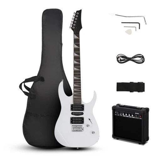Glarry 170 Style Electric Guitar 24 Frets with 20W AMP for Beginner