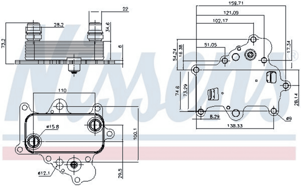 ÖLküHler MotoröL FüR Alfa Romeo Fiat Jeep Giulietta Tonale 500L 500X Tipo-image