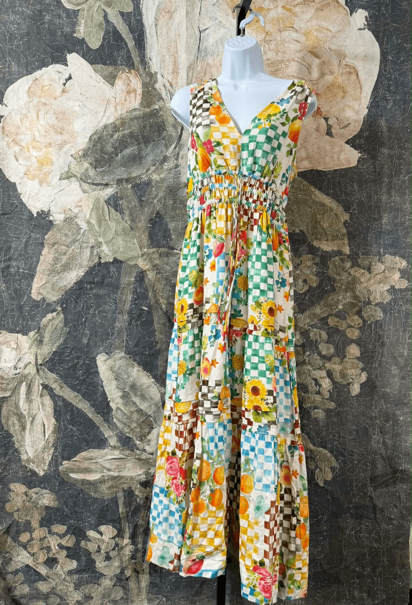 New Anthropologie The Somerset Maxi Dress: Linen Ties Edition Size M New Anthropologie The Somerset Maxi Dress: Linen Ties Edition Size M