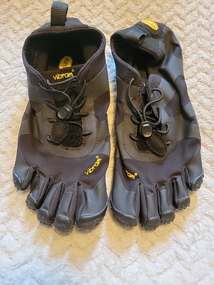 Vibram FiveFingers V-Alpha Black Barefoot Size 7.5-8 Running