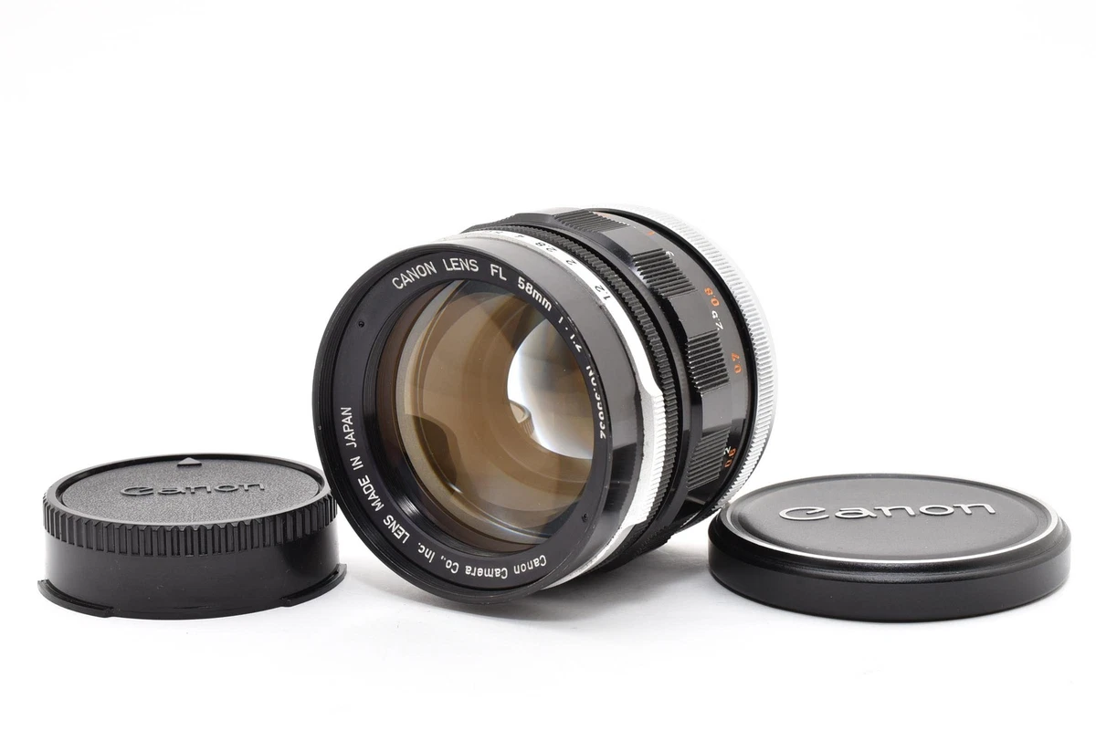 Canon FL f/1.2 Camera Lenses 58mm Focal for sale | eBay
