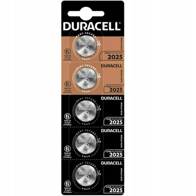 #ad 5 Pack Duracell DL2025 LITHIUM ECR2025 CR2025 EXP FEB 2033 FREE TRACKING $5.96