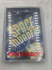 Nintendo 64 Space Invaders Video Game Cartridge With Instruction Booklet