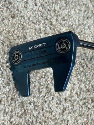 Mizuno M.CRAFT 06 Blue ION Mallet Putter RH 34in 3° Loft Stiff Steel Shaft
