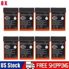 8X 2100mAh BA225030 6V Ni-Mh Battery For HBC Pump Truck Remote Control Battery