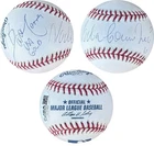 Nadia Comaneci & Husband Bart Conner JSA Signed Official OML Baseball Auto