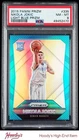 2015-16 Panini Prizm Prizms Light Blue #335 Nikola Jokic RC Rookie 186/199 PSA 8