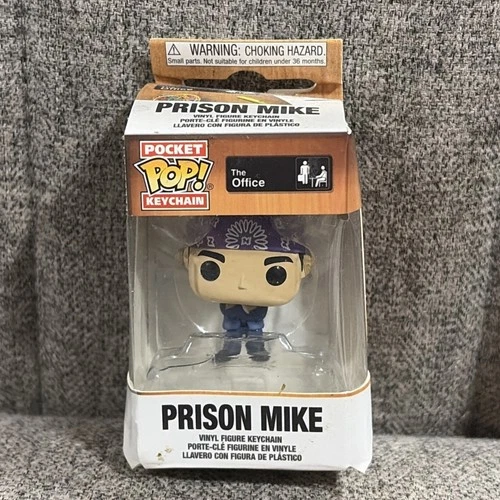 FUNKO POP POCKET KEYCHAIN THE OFFICE PRISON MIKE NEW IN BOX