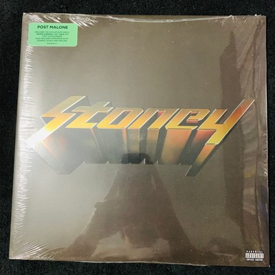 Post Malone - Stoney Orange Colored Vinyl LP New Sealed Record 2xLP