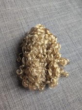 Truly Me 115 Wig Only D Blonde Curly Hair American Girl Doll Custom Replacement