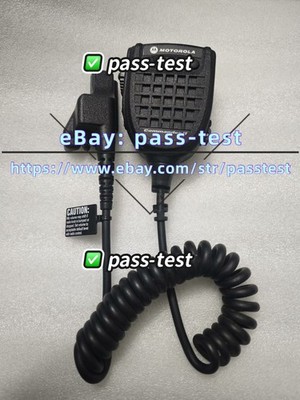 【実物】motorola commanderⅡ ハンドマイク Motorola XTS 5000 Commander II handheld microphone, model