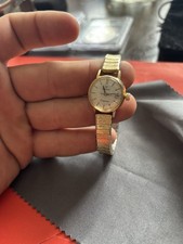 OMEGA Ladymatic 14K Gold Filled Wristwatch, Speidel 10k and stainless steel 3