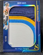 Drew Brees Rookie Cards Checklist and Autographed Memorabilia Guide 24