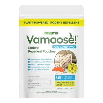 #ad BugMD Vamoose Plus Rodent Repellent Pouches Indoor Outdoor 8 Pack NEW $32.90