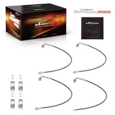 Stainless Steel Extended Brake Lines Fit For Jeep Wrangler 2wd4wd 2007-2017