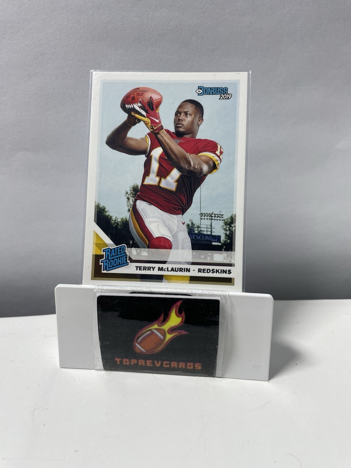 2019 Panini Donruss Rated Rookies Terry McLaurin #329 Rookie