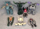 Vintage Tonka GoBots Figures Lot of 7 Tux Screw Head Rock Lords Path Finder, Etc