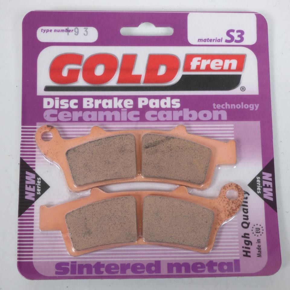 Plaquette de frein Gold Fren Aprilia 150 Scarabeo Gt pour rouler en ville en toute sérénité