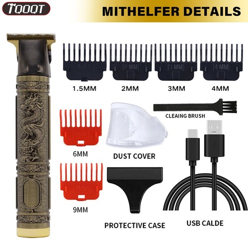 Professional Mens Hair Clippers Shaver Trimmers Machine Cordless Beard Electric