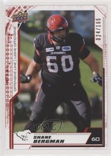2020 Upper Deck CFL Red 24/165 Shane Bergman #193 x0m
