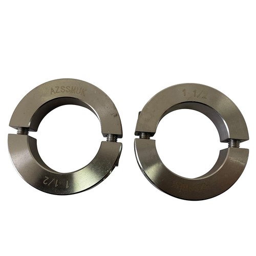Bore 1-1/2'' Double Split Shaft Collar Stainless Steel Lock Collar Clamp Set ...