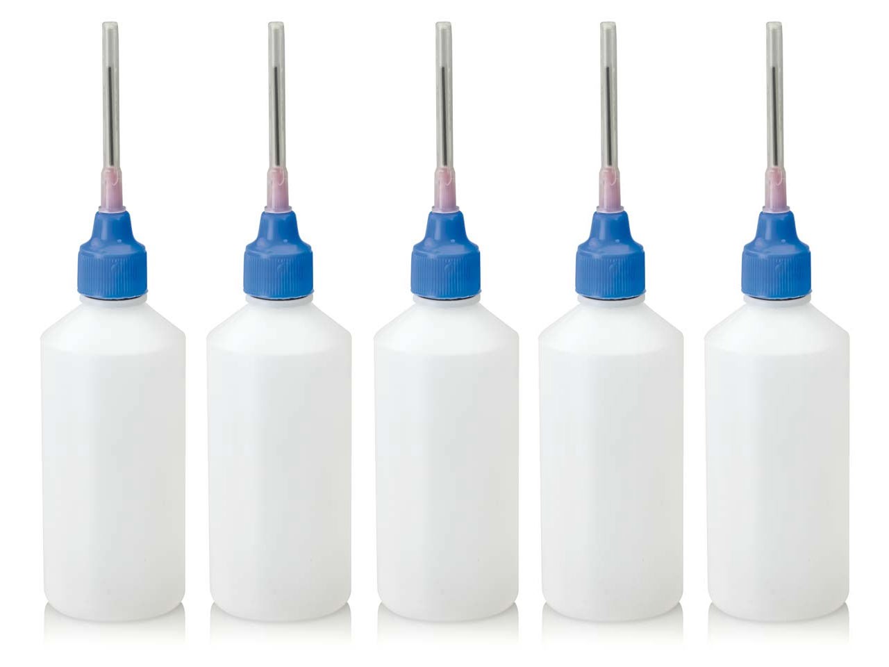 Needle Tip Applicator 120ml Plastic Bottle For Glue, Craft, DIY, Pack Of 5