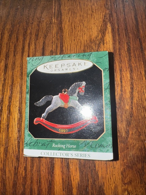 Rocking Horse 1997 Miniature The Rocking Horse Series Hallmark Tree Ornament