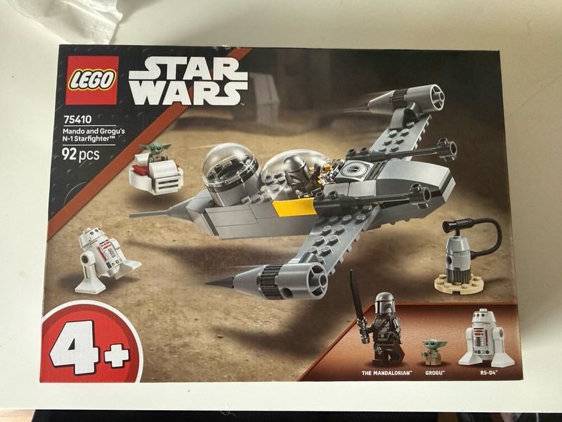 LEGO Star Wars: Mando and Grogu's N-1 Starfighter (75410)