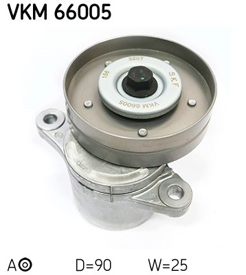 Upper SKF VKM 66005 Belt Tensioner, V-ribbed belt for SUZUKI