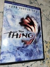 John Carpenter's The Thing DVD Collector's Edition Horror w/ Commentary