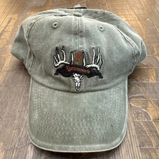Browning Olive And Orange Hat, Adjustable One Size Fits All