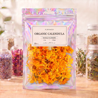 Organic Calendula Flowers Dried ~ Calendula Officinalis ~ 100% Premium