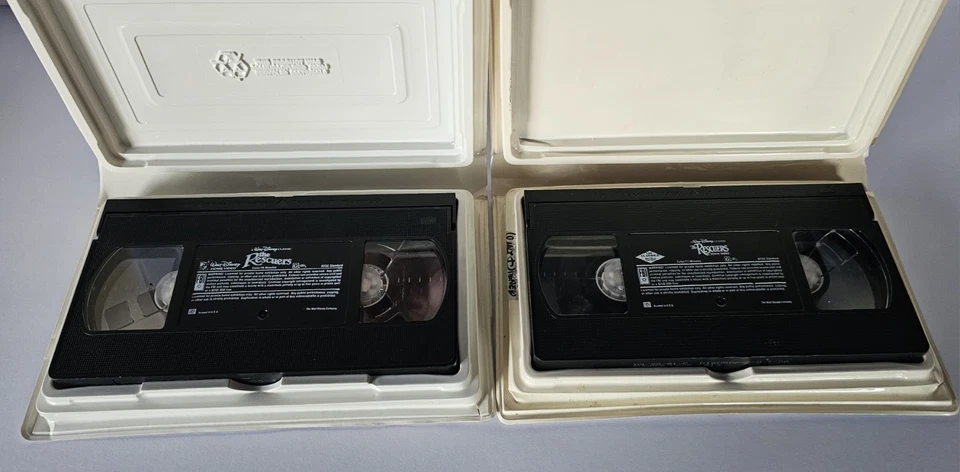 The Rescuers #1399 & The Rescuers Down Under #1142 VHS DISNEY BLACK DIAMOND PreO - Image 4 of 4