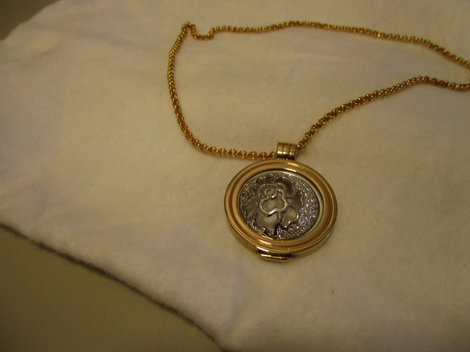 Quoins Kette & Anhänger austauschbar rose gold Länge 45 cm - Bild 2 von 3