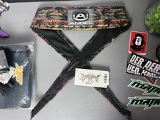 Angel x Bunkerking Paintball Headband Rasta - Vtg, New With Tags, New Oldstock