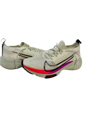 Nike Air Zoom Tempo Next% Flyknit 'White Hyper Violet' Teen 5.5Y Shoe