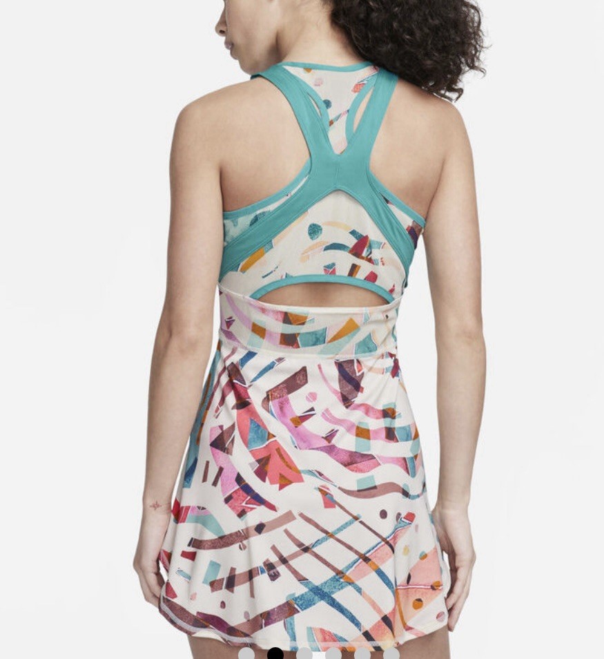 Nike NikeCourt Dri-Fit Slam Tennis Dress Women's Sz. Large for sale online  | eBay