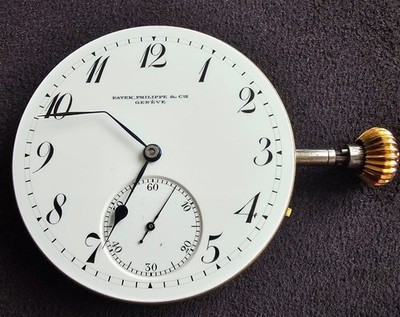 Patek Philippe & Cie Pocket Watch Movement with Dial