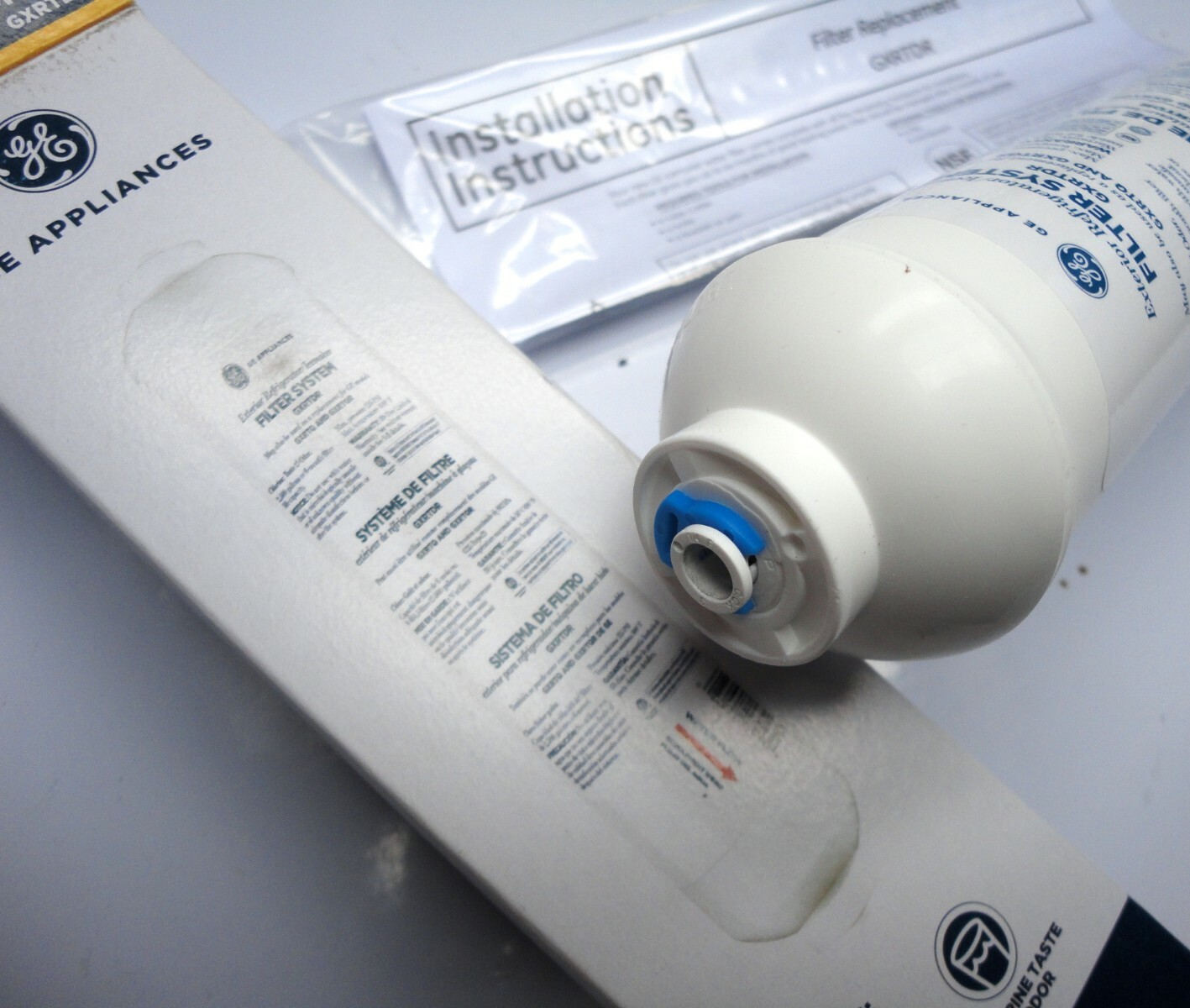 GE GXRTDR refrigerator genuine fridge water filter cartridge GXRTQR GXRTQ
