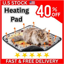 Adjustable Heating Pad for Cat Dog Pet Electric Heater Mat Warmer Bed Waterproof