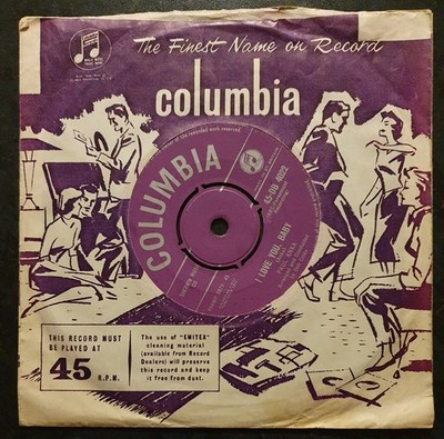 PAUL ANKA - I Love You Baby/Tell Me That - Columbia - DB 4022 - VG+