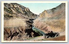 Cody Road Eastern Entrance Yellowstone Park Wyoming Haynes No. 224 c1910 Type C