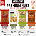 Kirkland Signature Nuts Almonds Pistachios Pecans 2-3 LB Kosher | FAST SHIP